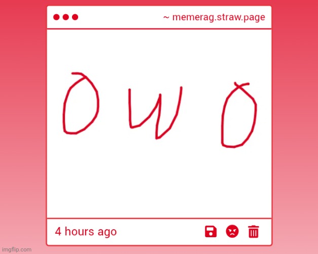 who sent this owo | made w/ Imgflip meme maker