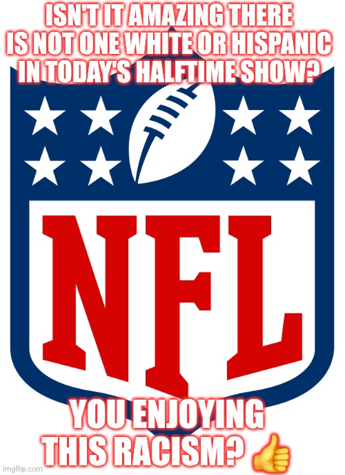 NFL racism Blank Meme Template