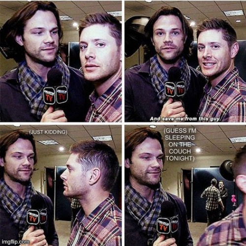 Ooh, Jared Fucked Up... | image tagged in unimpressed jensen,when the realization hits,bad jared,jared padalecki,jensen ackles,supernatural cast | made w/ Imgflip meme maker