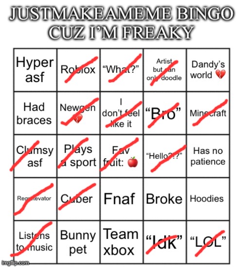 Justmakeameme bingo | image tagged in justmakeameme bingo | made w/ Imgflip meme maker