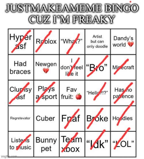 Justmakeameme bingo | image tagged in justmakeameme bingo | made w/ Imgflip meme maker