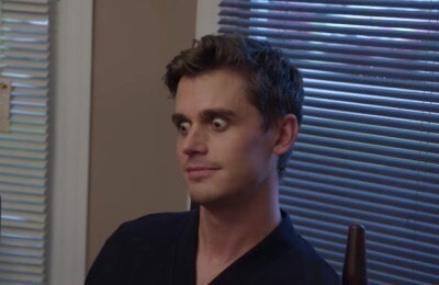 Antoni Porowski Shocked Blank Meme Template