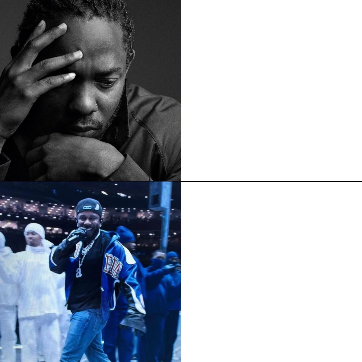 Kendrick Took Drake's Meme, Too Blank Meme Template
