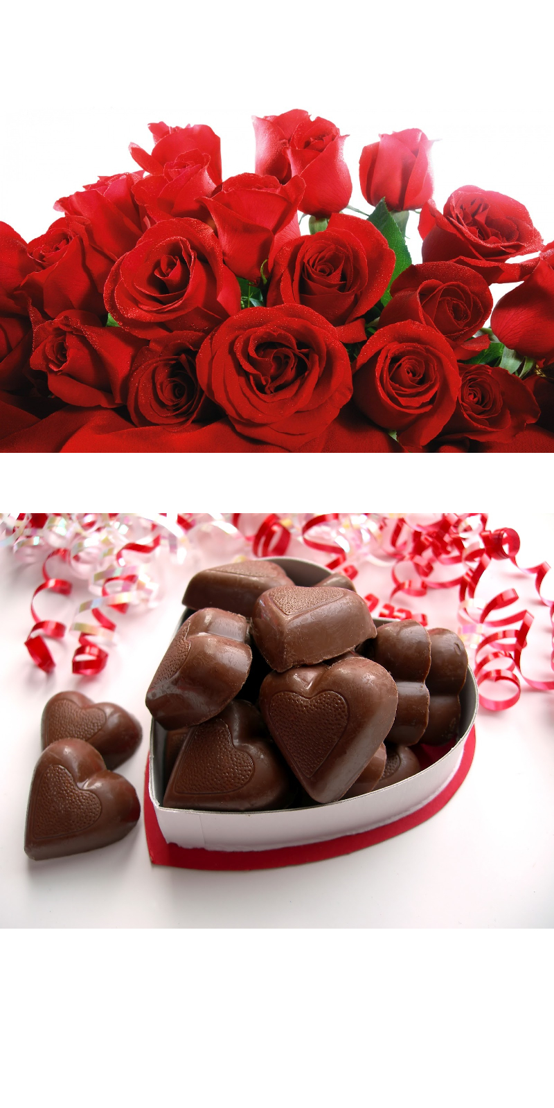 High Quality Roses and Chocolates Blank Meme Template