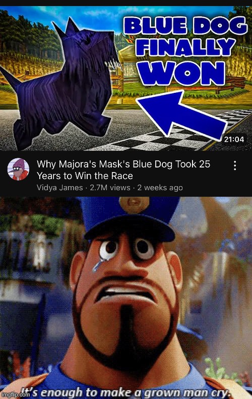 . | image tagged in it's enough to make a grown man cry | made w/ Imgflip meme maker