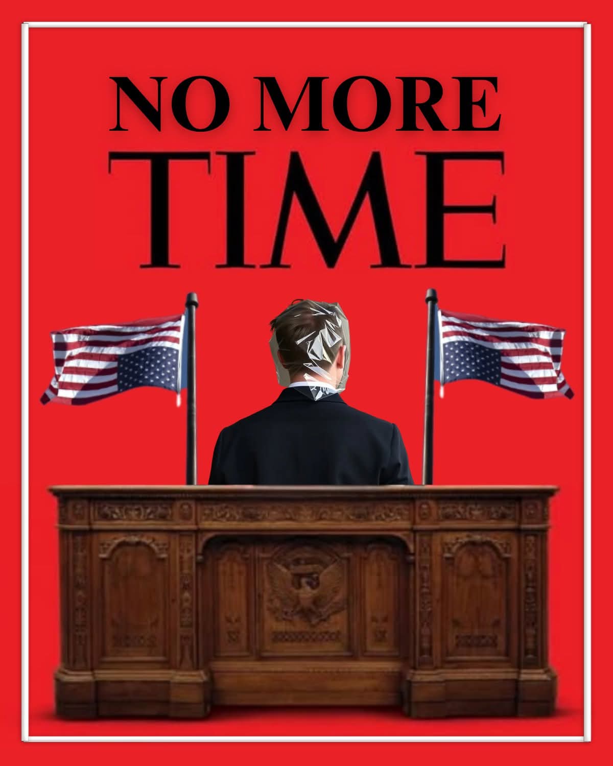 No More Time (Cover Correction) Blank Meme Template