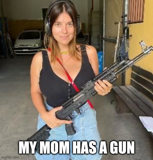 MY MOM HAS A GUN | made w/ Imgflip meme maker