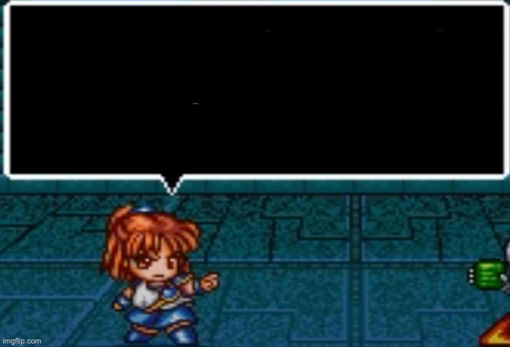 Arle's pointing Blank Meme Template