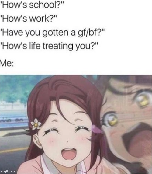 it do be like that sometimes | image tagged in anime,mental health | made w/ Imgflip meme maker