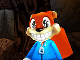 High Quality money eyed conker Blank Meme Template