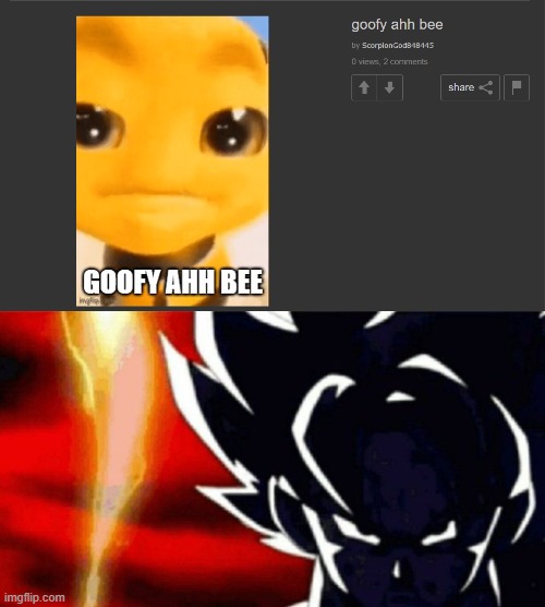 i saw what you deleted gng | image tagged in goku lightning | made w/ Imgflip meme maker