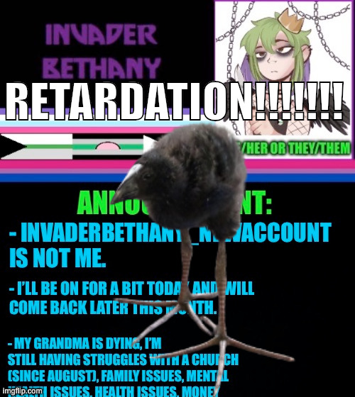 RETARDATION!!!!!!! | made w/ Imgflip meme maker