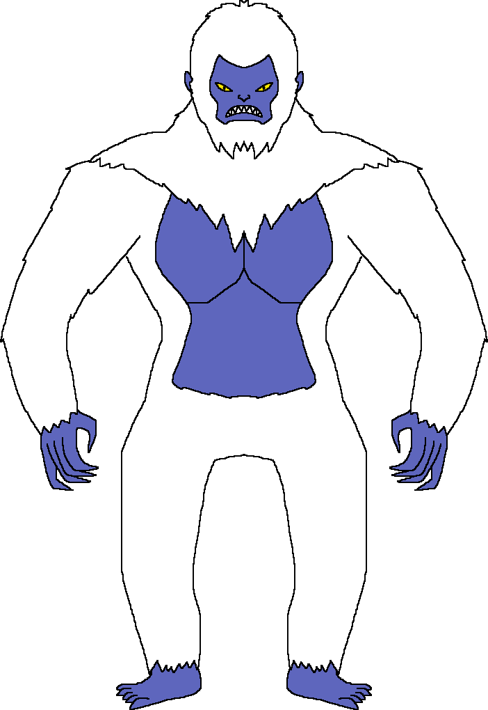 Isla Phanero's Yeti Blank Meme Template