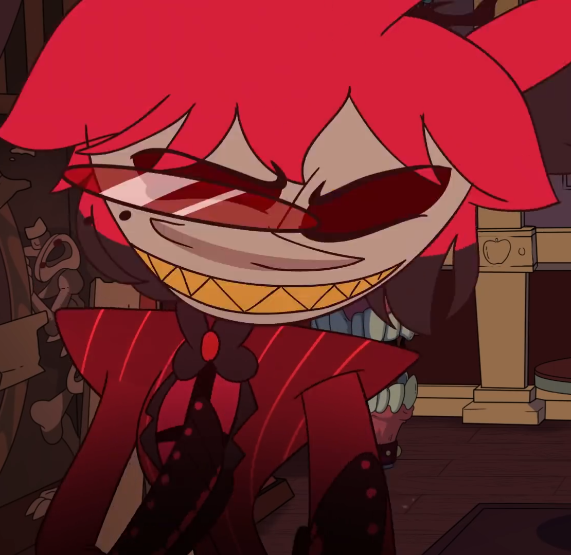 ✨Alastor smear frame ✨ Blank Meme Template