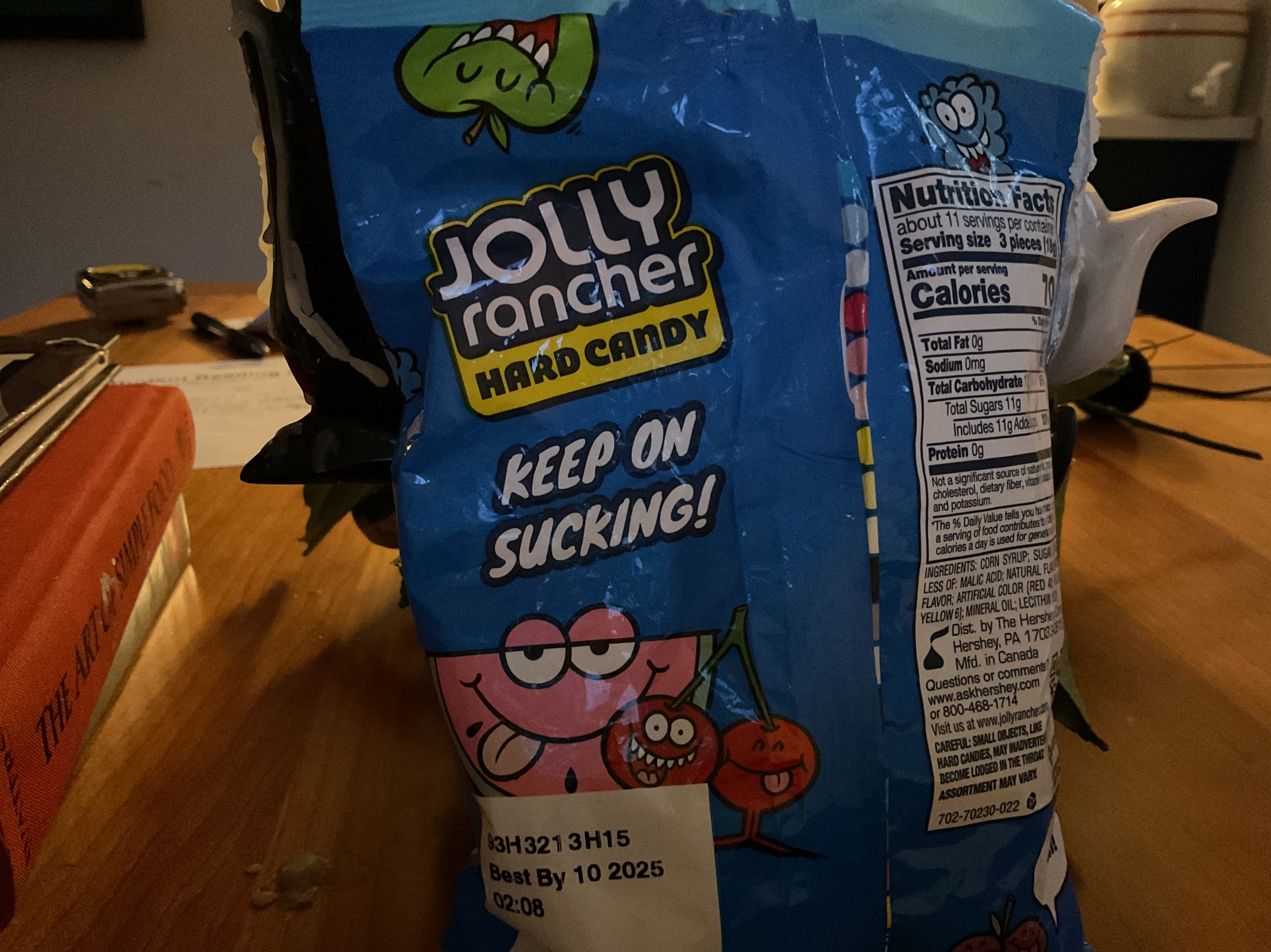 Roasted by a pack of candy Blank Meme Template