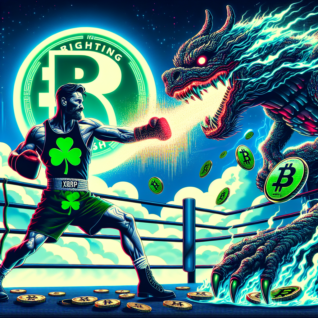 High Quality Fighting Irish Crypto XRP Blank Meme Template