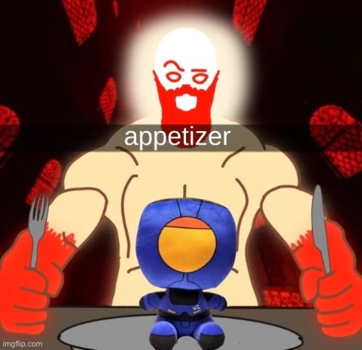 Appetizer | image tagged in gifs,memes,funny,shitpost,ultrakill,msmg | made w/ Imgflip meme maker