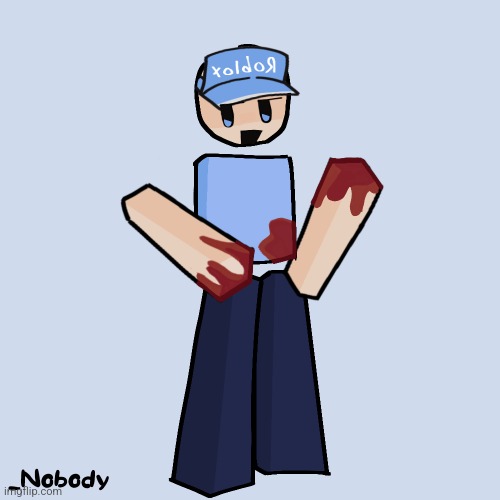 Just another roblox drawing... | made w/ Imgflip meme maker