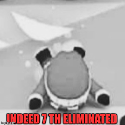 7th eliminated | INDEED 7 TH ELIMINATED | image tagged in gifs,stumble guys,7th,eliminated | made w/ Imgflip meme maker