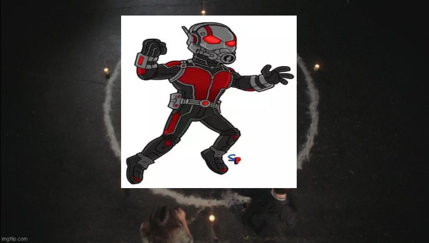Antman - Infinite Battery Blank Meme Template