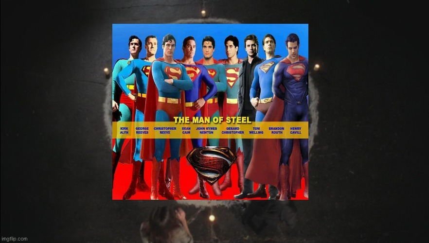 Supermen - Infinite Battery Blank Meme Template