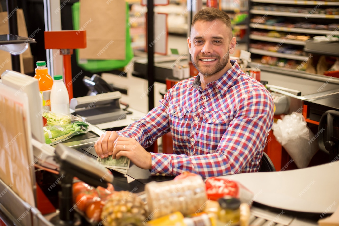 Supermarket Blank Meme Template