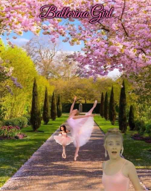 Lionel Richie - Ballerina Girl | Ballerina Girl | image tagged in ballerina in cherry blossoms,80s music,detroit,michigan,pretty girl,girl | made w/ Imgflip meme maker