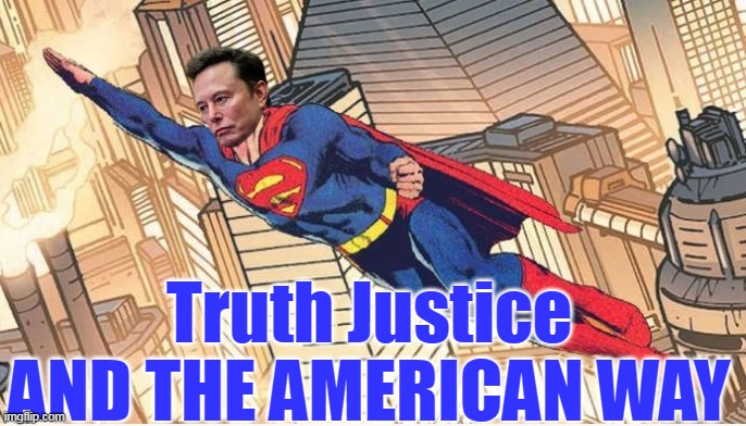 Truth Justice
AND THE AMERICAN WAY | made w/ Imgflip meme maker