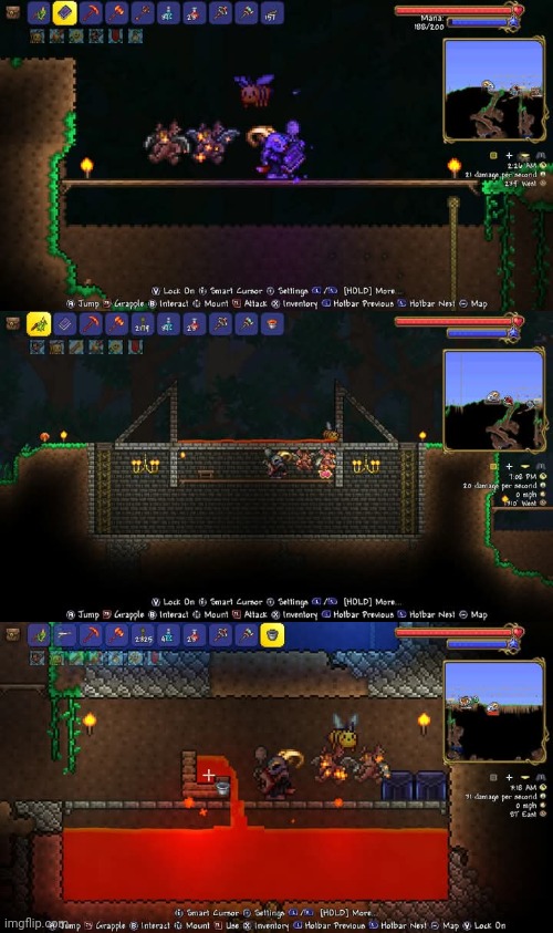 Progress!! | image tagged in terraria,master mode,gaming,video games,nintendo switch,screenshots | made w/ Imgflip meme maker