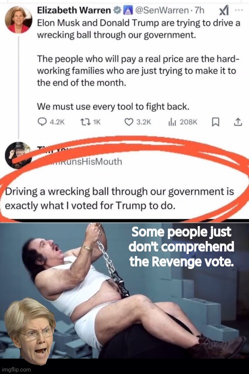 Ron Jeremy the Revenge vote | Some people just don't comprehend the Revenge vote. | image tagged in ron jeremy,black background,revenge | made w/ Imgflip meme maker