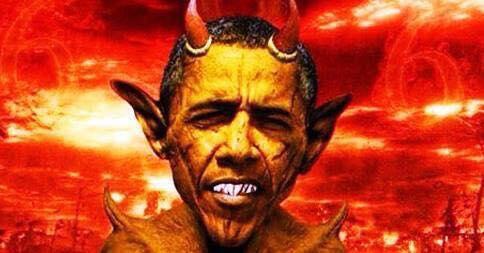 Obama Devil Blank Meme Template