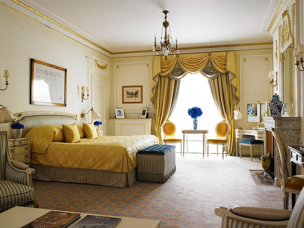 Luxury hotel room Blank Meme Template