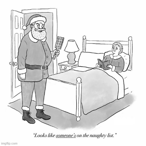 Naughty List | image tagged in comics | made w/ Imgflip meme maker