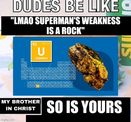 Rock | image tagged in gifs,memes,funny,shitpost,superman,msmg | made w/ Imgflip meme maker