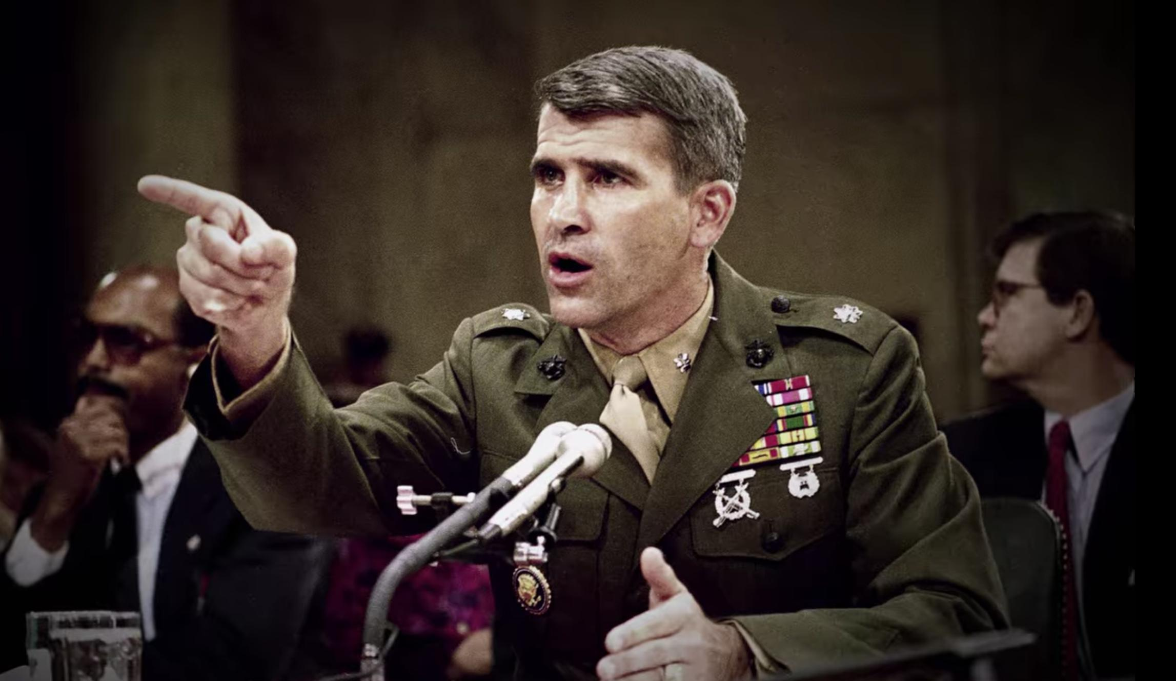 oliver north Blank Meme Template