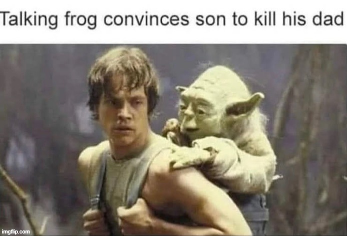 Star wars is ruined for you now | image tagged in star wars yoda,shitpost | made w/ Imgflip meme maker