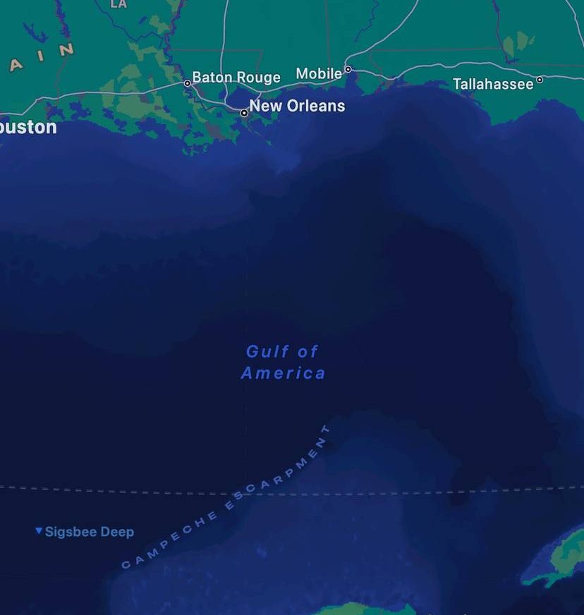 Gulf Of America Blank Meme Template