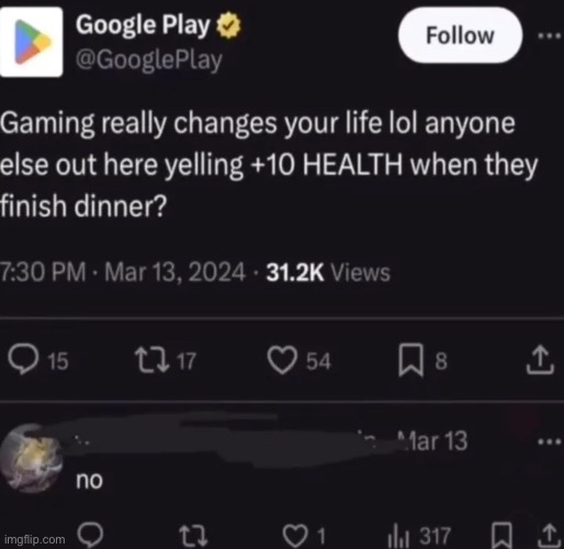 Google Play | image tagged in gifs,memes,funny,shitpost,google play,msmg | made w/ Imgflip meme maker