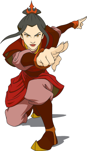 Princess Azula (Fire Bender) Blank Meme Template