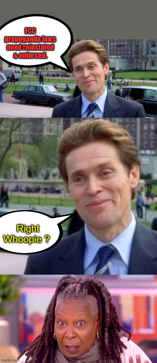 So many traitors in MSM and homowood | FCC propoganda laws need reinstated & enforced. Right Whoopie ? | image tagged in you know i'm something of a scientist myself | made w/ Imgflip meme maker