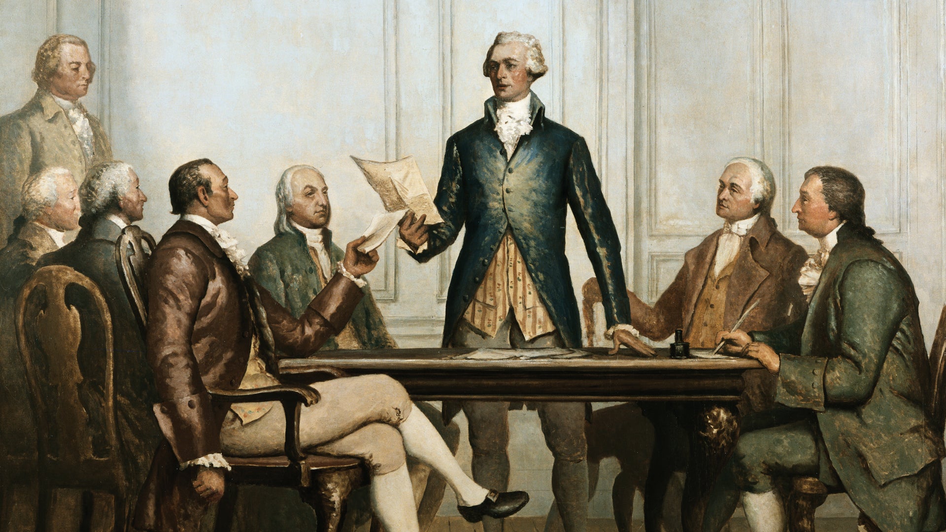 Founding Fathers Blank Meme Template