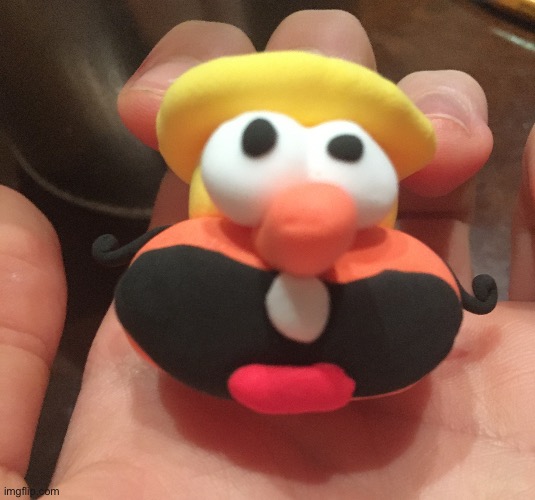 Made noise out of some plasticine that turns soft after it stays for a while | made w/ Imgflip meme maker