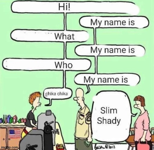 Slim shady | image tagged in gifs,memes,funny,shitpost,slim shady,msmg | made w/ Imgflip meme maker