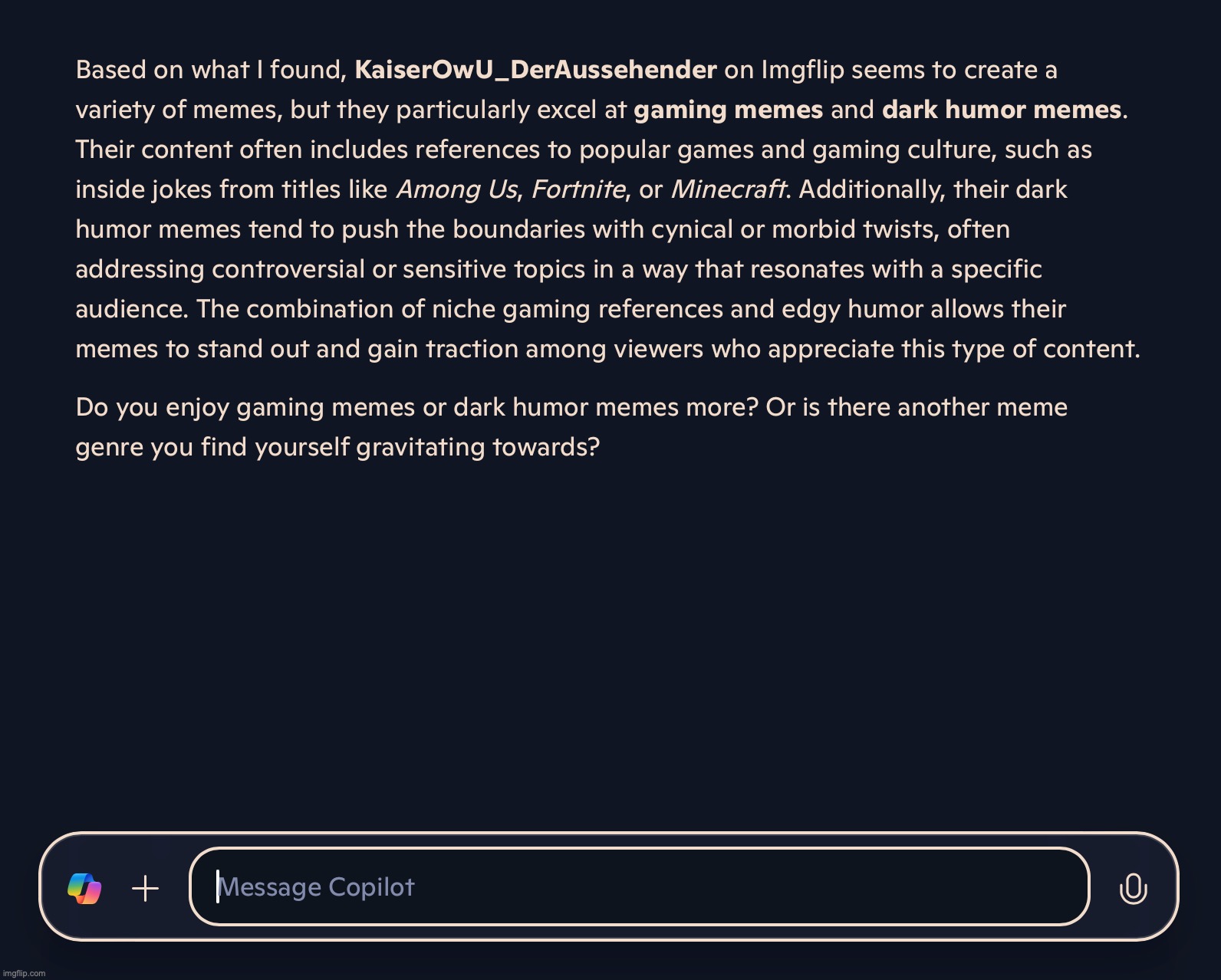 welp they were right about the dark humor ones | made w/ Imgflip meme maker