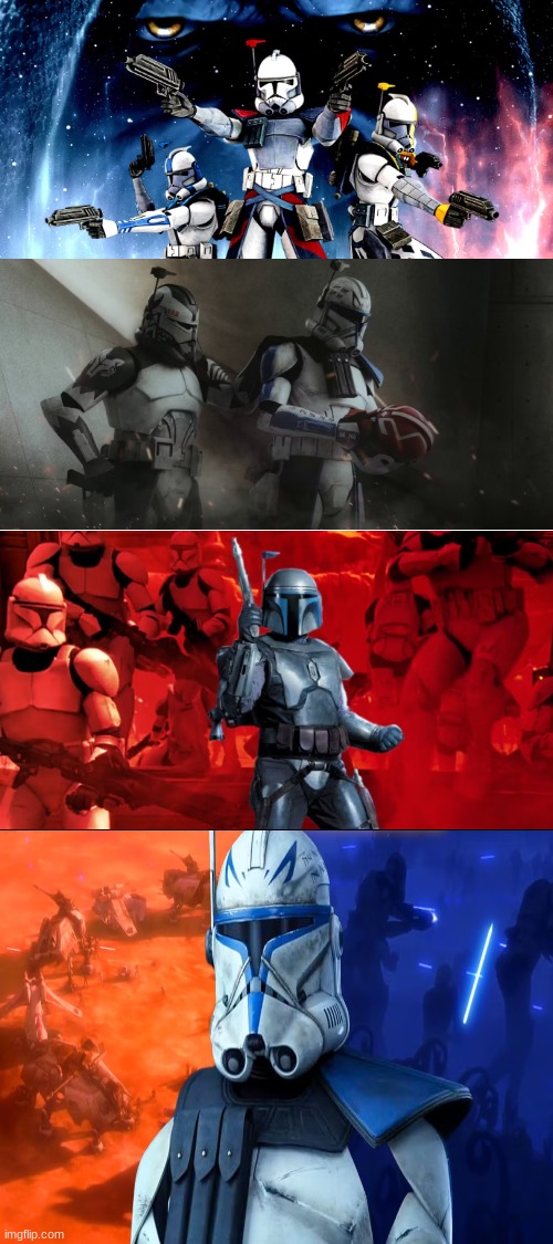 more star wars stuff just some images of order 66 and stuff | made w/ Imgflip meme maker