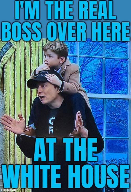 Elon 'Political Puppet Master' Musk | I'M THE REAL BOSS OVER HERE; AT THE WHITE HOUSE | image tagged in doge head elon musk,elon musk,breaking news,white house,donald trump,donald trump approves | made w/ Imgflip meme maker