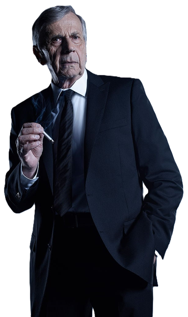 Smoking Man Blank Meme Template