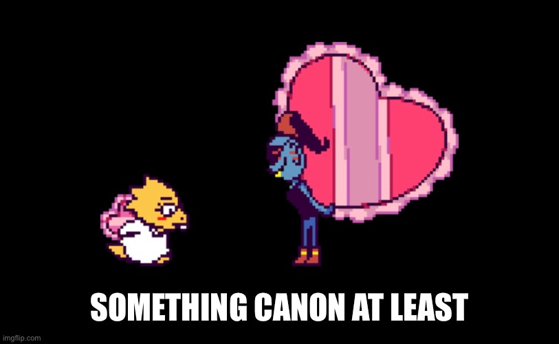 SOMETHING CANON AT LEAST | made w/ Imgflip meme maker