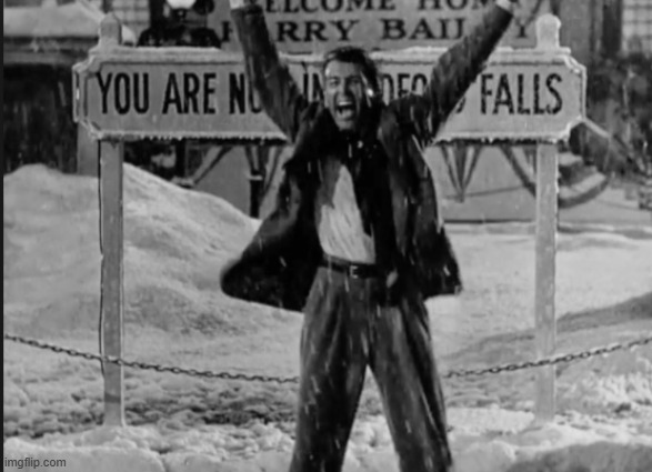 It's a Wonderful Life George Bailey | image tagged in it's a wonderful life george bailey | made w/ Imgflip meme maker