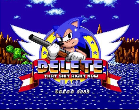 delete that shit now Blank Meme Template